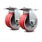 Service Caster Go Mini's Moving and Portable Storage Container Caster Replace Set - SCC GOM-SCC-60R630-PUR-RS-2 - alternate 1